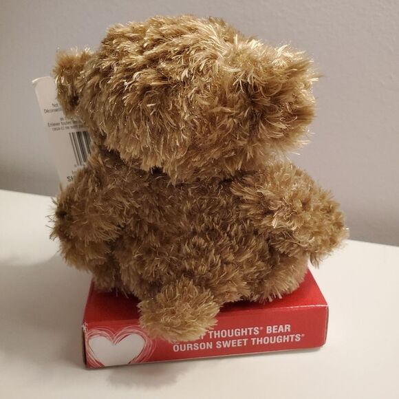 🌺 3/$25  Sweet Thoughts Bear, 6" plush - Picture 5 of 7